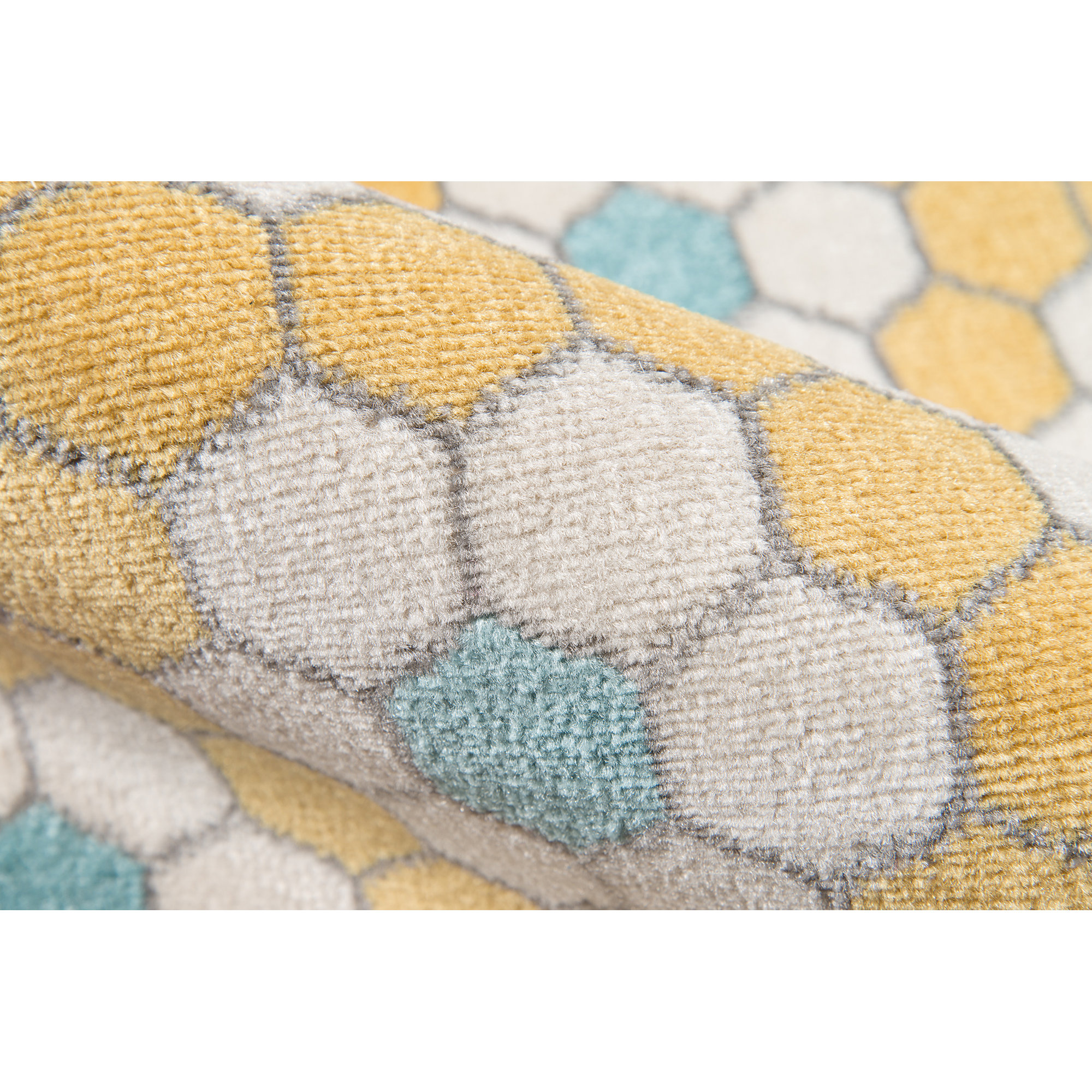 Novogratz By Momeni Hex Tile Indoor/Outdoor Yellow Area Rug & Reviews